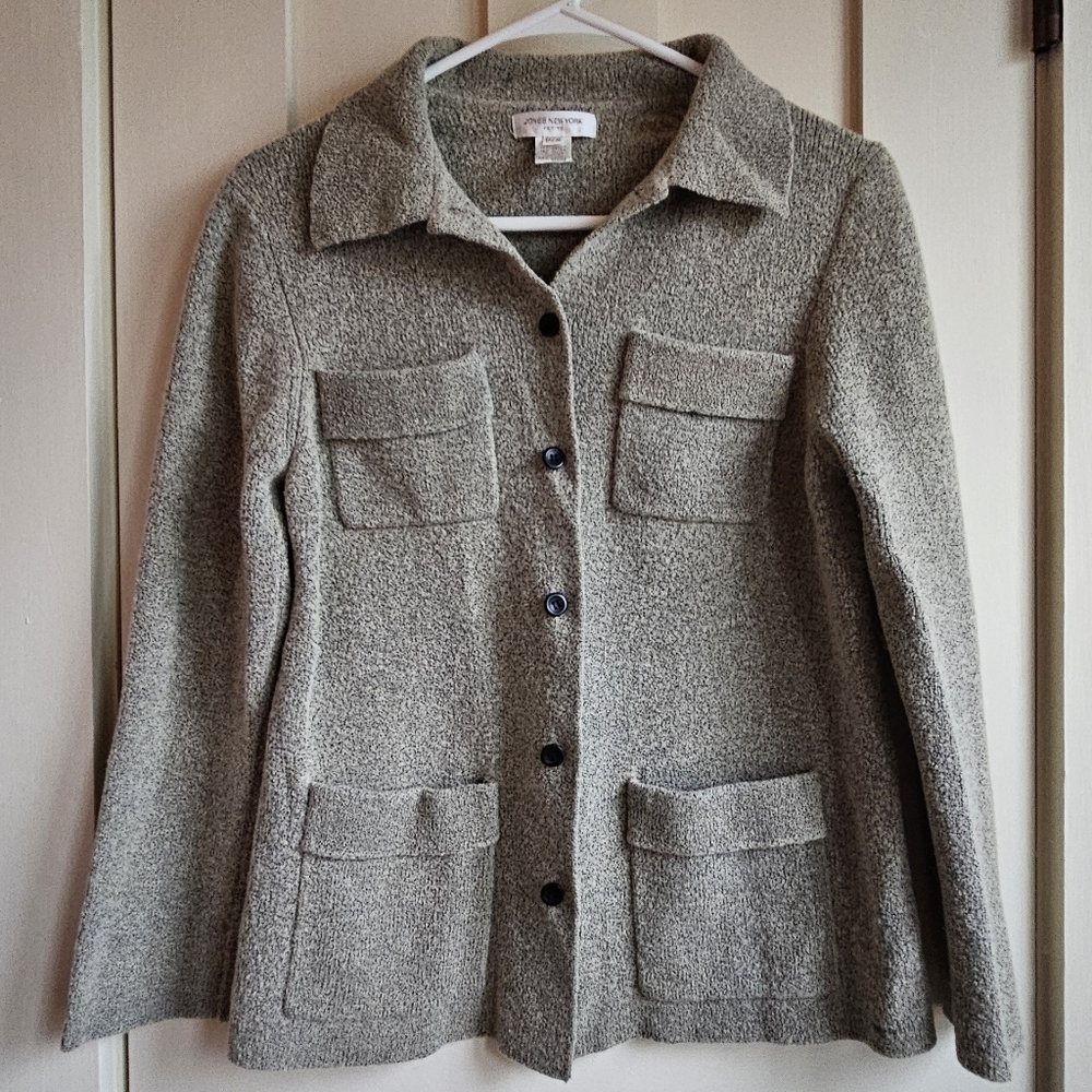 Vintage Jones New York Women's Wool Blend Jacket